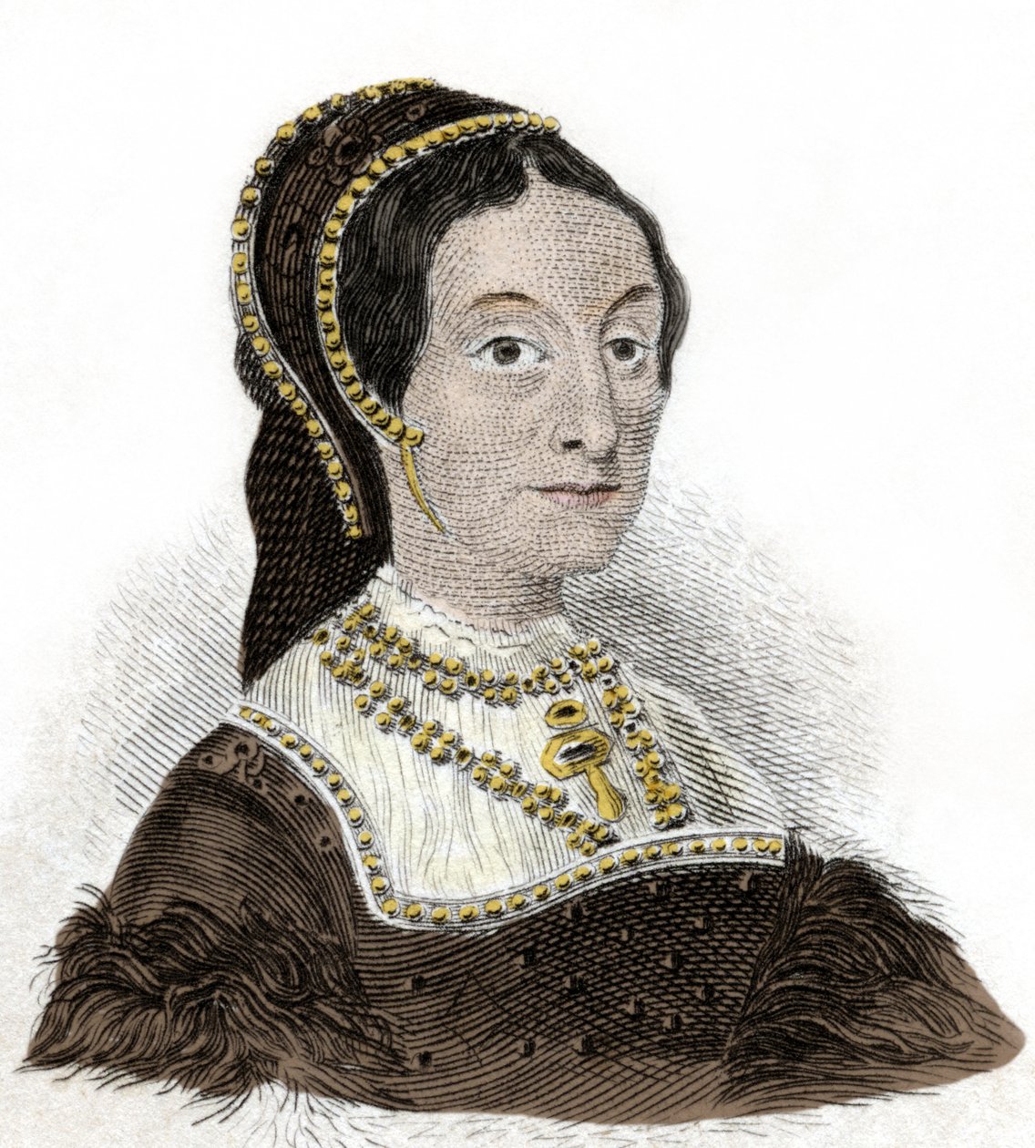 Catherine Howard eller Howard (Kathryn eller Kathryn av Unknown artist
