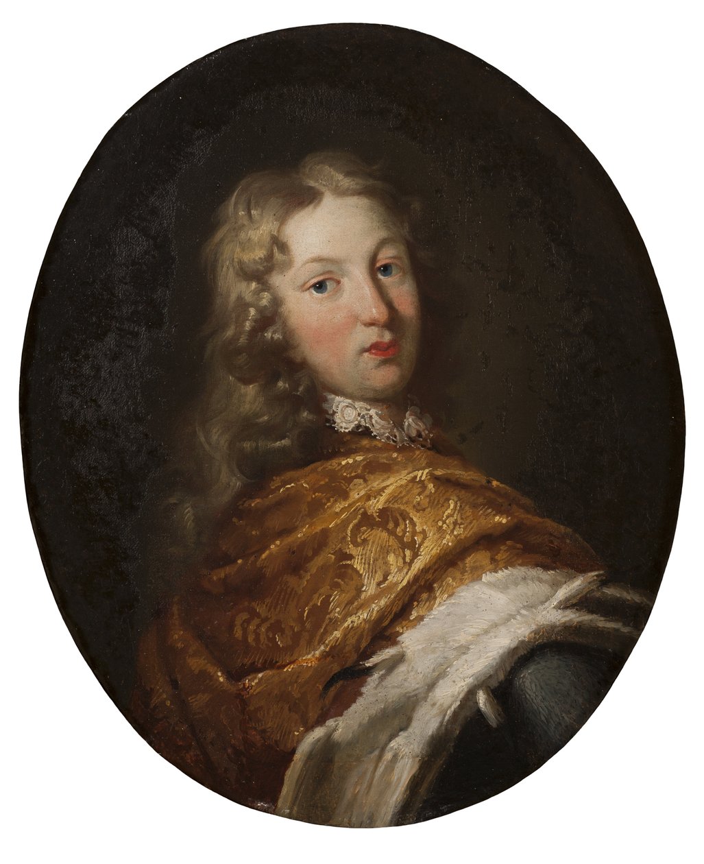 Charles III Guillaume de Bade Durlach - Portrett av markgreve Charles III William av Baden-Durlach (1679-1738), Anonym . Olje på lerret av Unknown artist