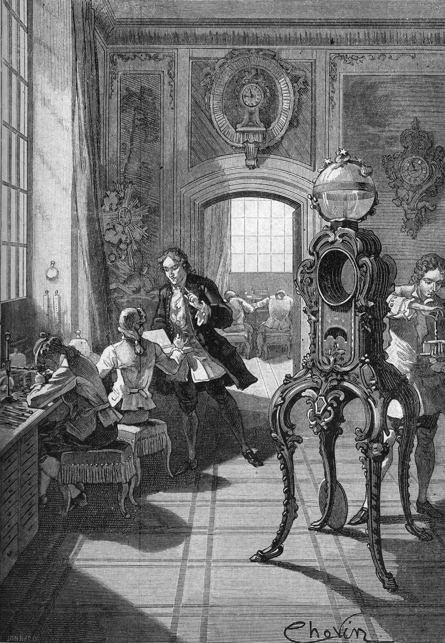 Slottet i Versailles av Unknown artist