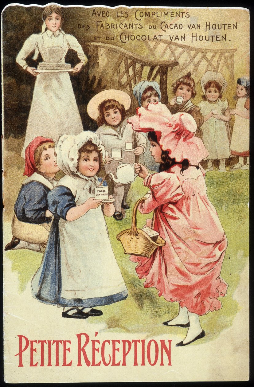 Barnas smak - kromo. Van Houten, slutten av 1800-tallet av Unknown artist