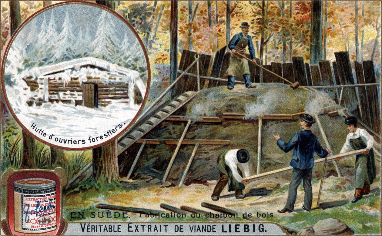 Kromolitografi, Liebig-bilde. av Unknown artist