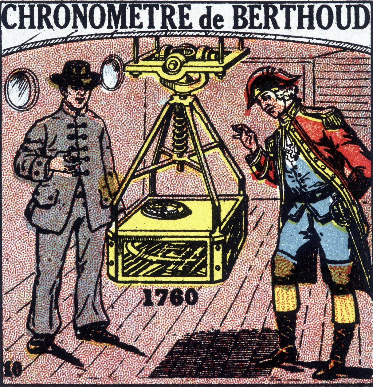 Kronometer av Ferdinand Berthoud (1727-1807), sveitsisk urmaker av Unknown artist