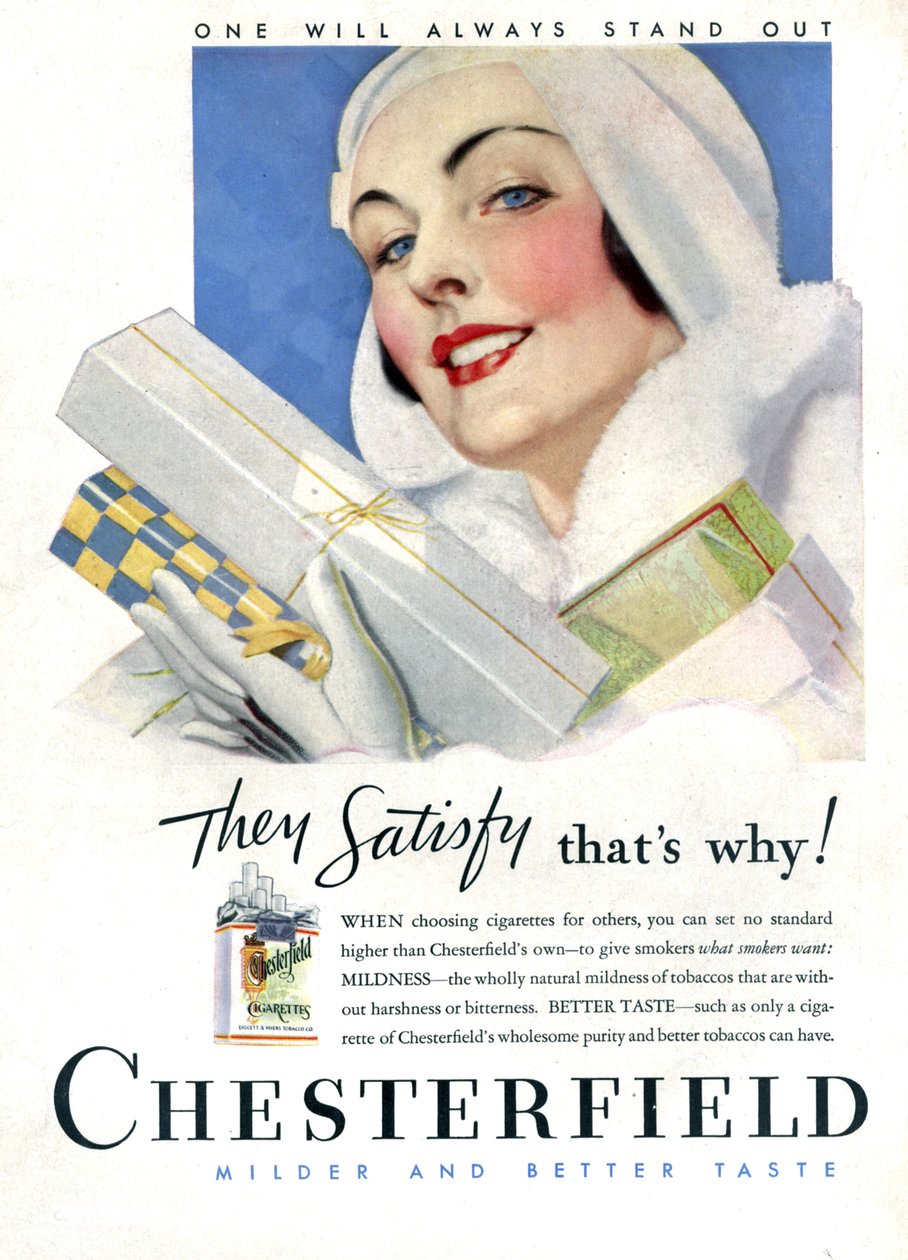 Sigarett Chesterfield av Unknown Artist