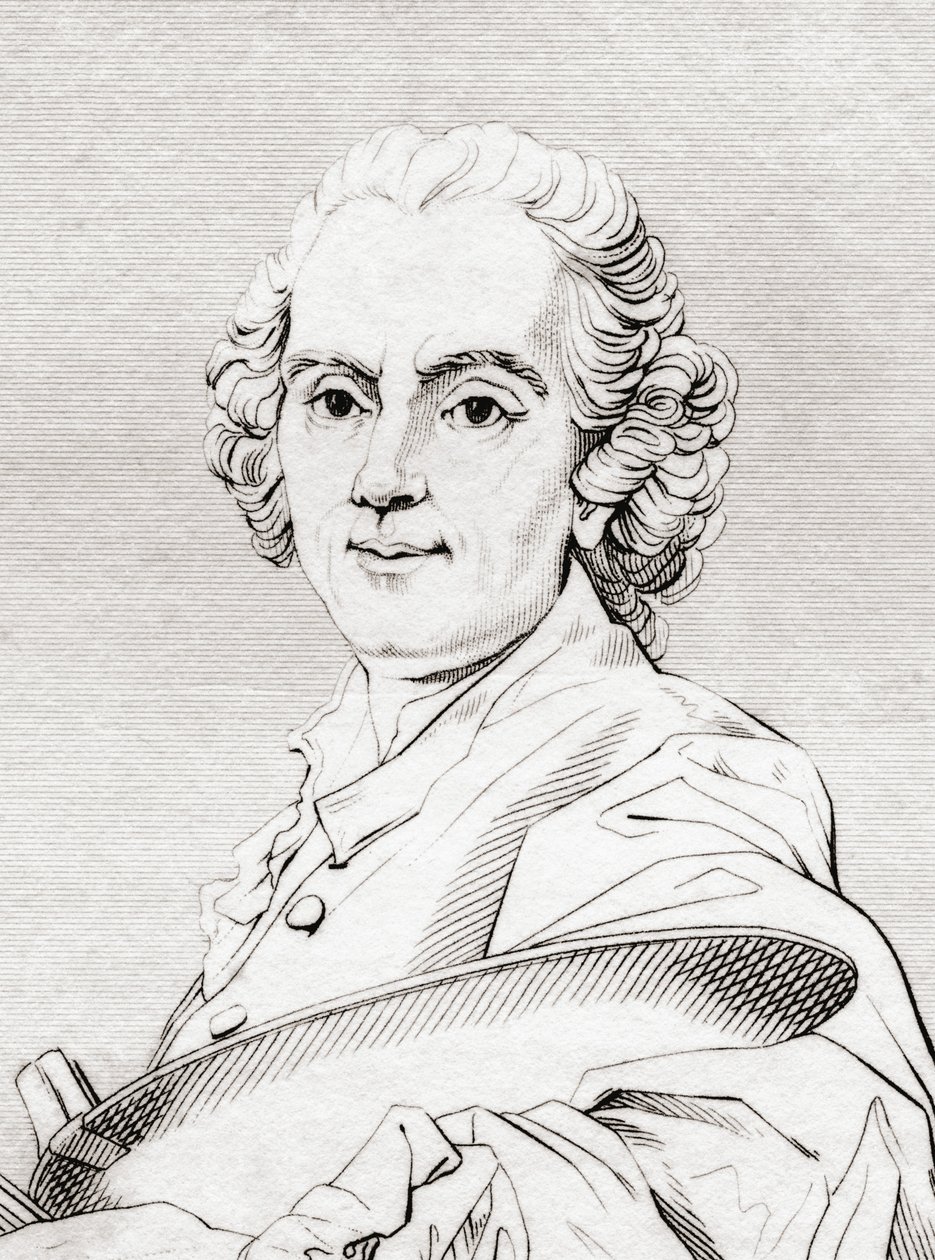 Claude Joseph Vernet av Unknown Artist