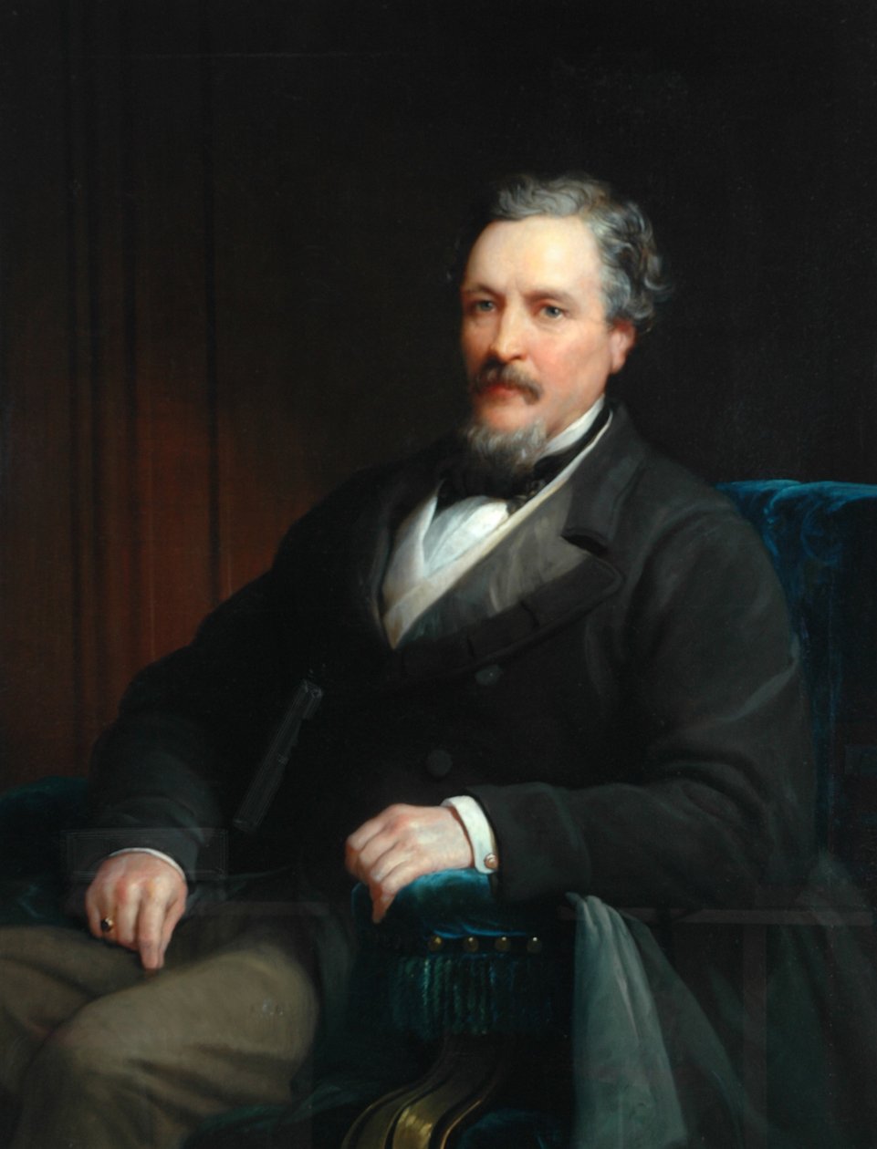 Oberst Edward Akroyd, 1868 av Unknown