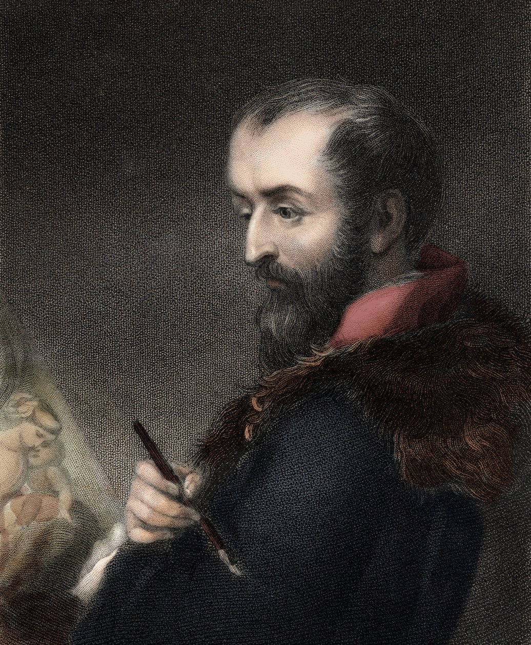 Correggio (Correge) - Antonio Allegri av Unknown artist