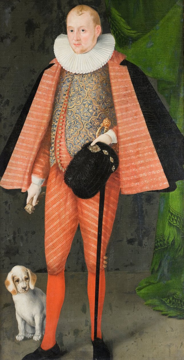 Grev Svante Mauritzson Sture, ca.1600 Olje på lerret. av Unknown artist