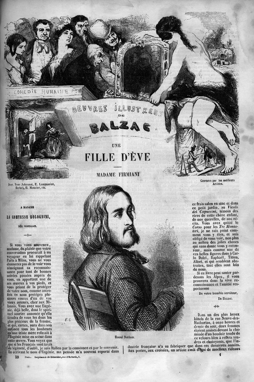 Cover for the novel “A daughter of Eve” av Unknown artist