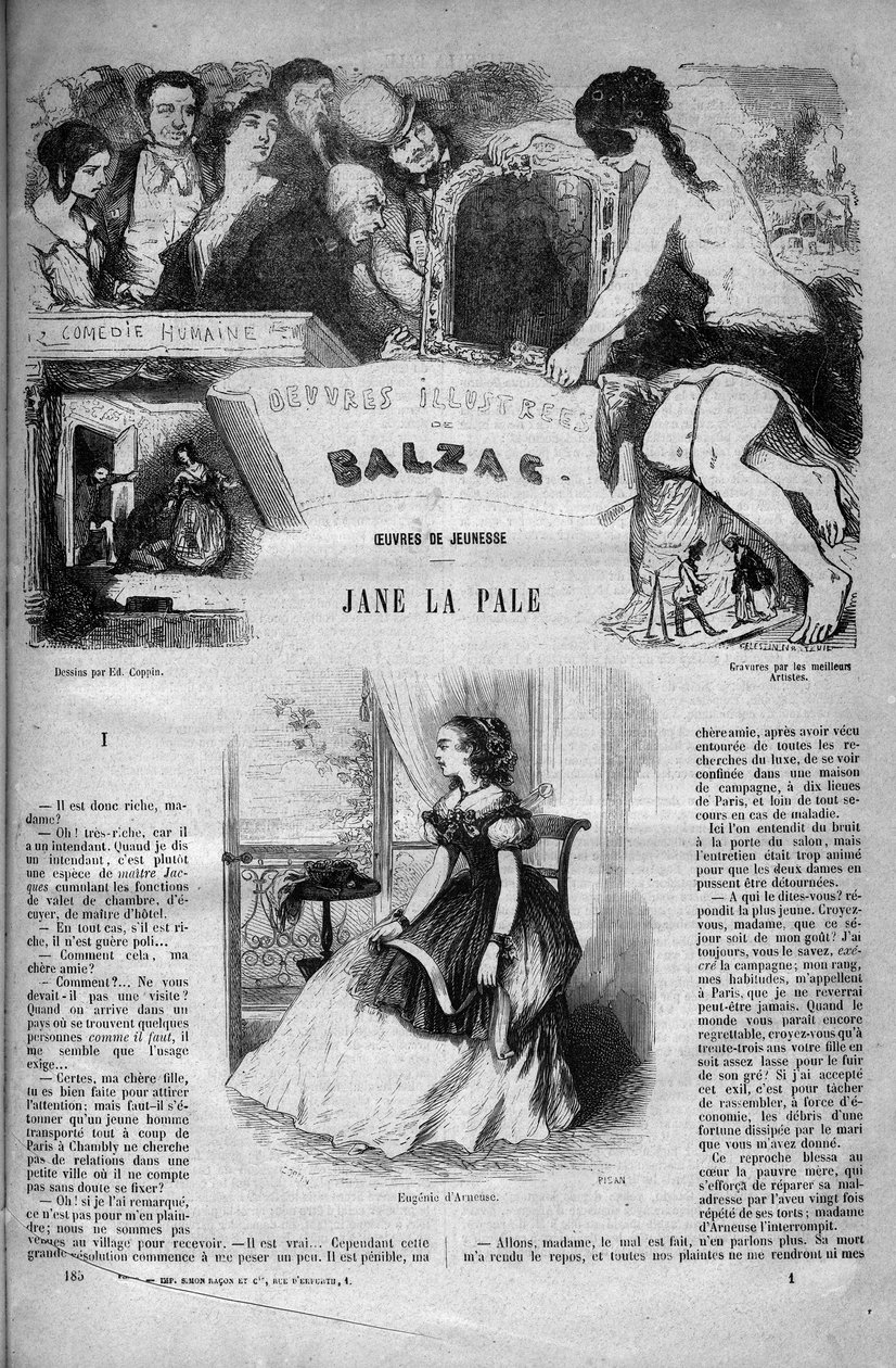 Cover for the novel “Jane the blade” av Unknown artist