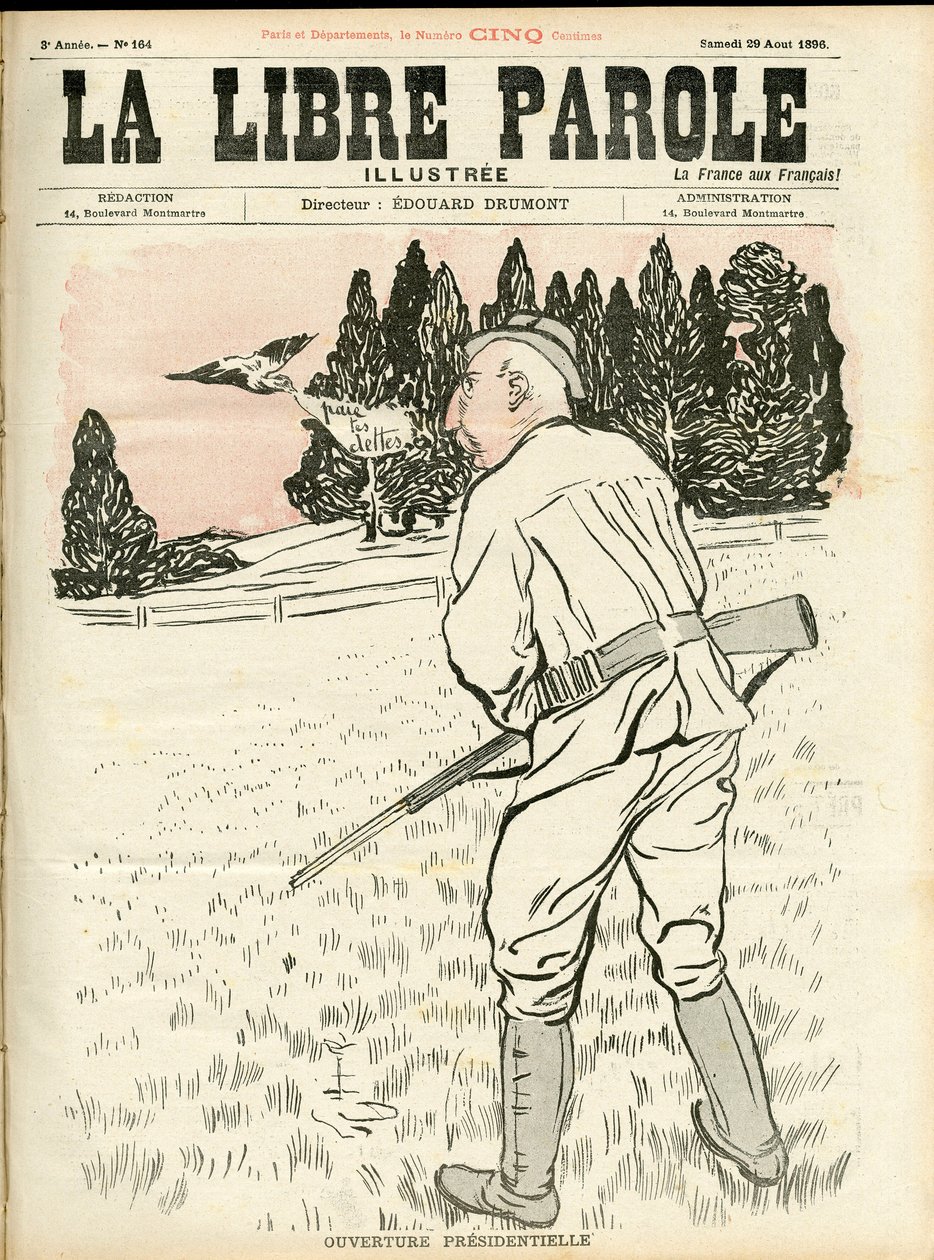 Cover av quot;La Libre parole illustreequot; av Unknown Artist