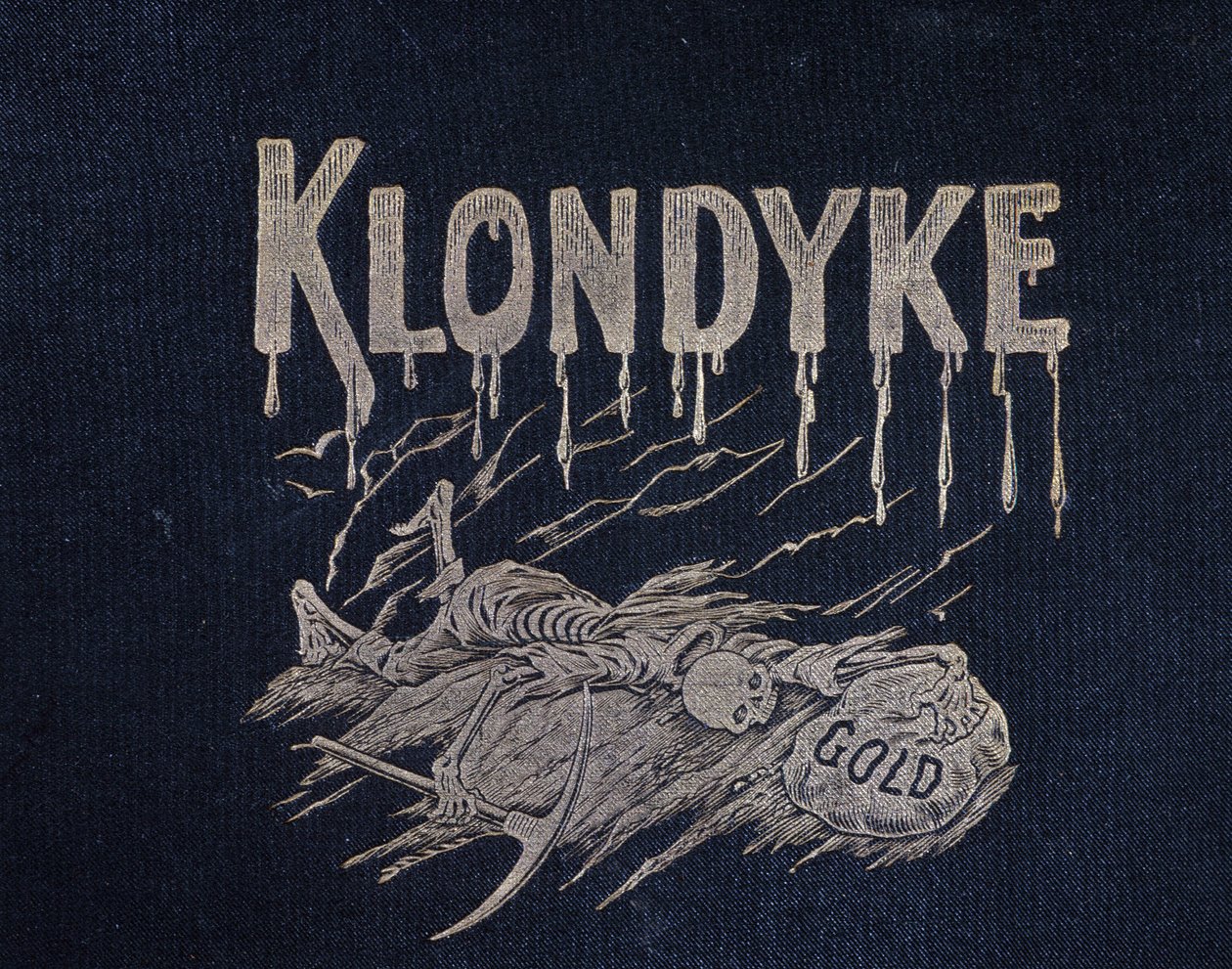 Omslag til boken "" klondike truth and facts of New Eldorado"" av A.E Iron Monger SoLa av Unknown artist