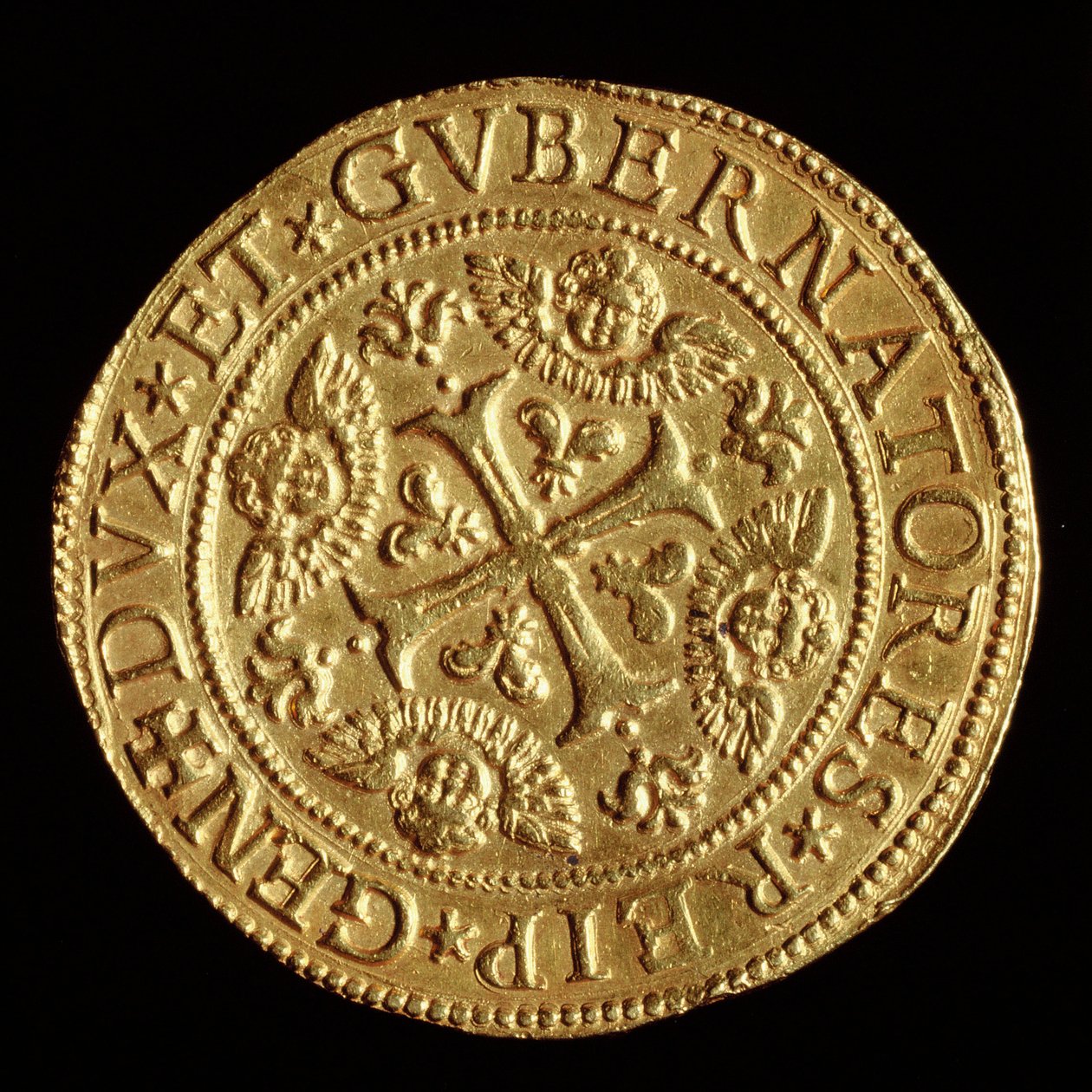 Valuta: fire ECU gull. 1652 Banca Carige numismatisk samling av Unknown artist