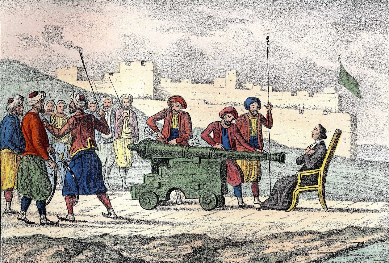 Death in Algiers in 1683 of Father LE VACHER (Jean Levacher), a French missionary during the bombing of Algiers by Duquesne.In “” L