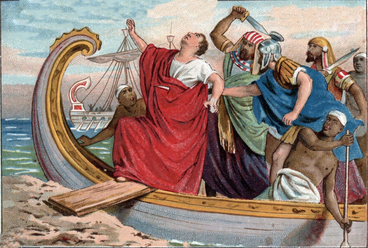 Pompee den stores død av Unknown artist