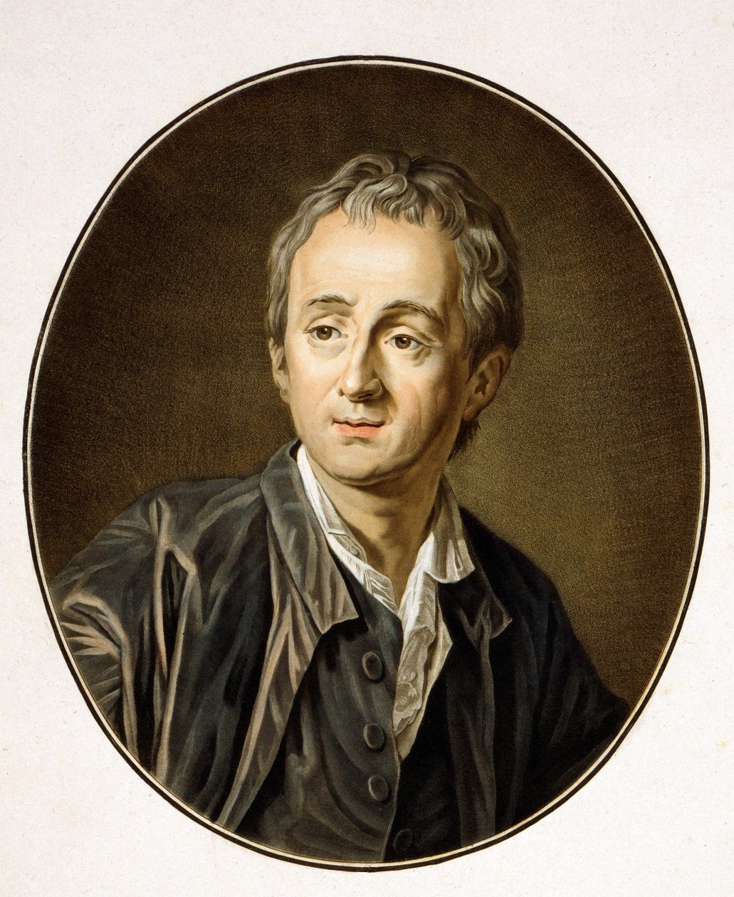Denis Diderot (1713-1784), av Pierre-Michel Alix (1762 - 1817). av Unknown artist