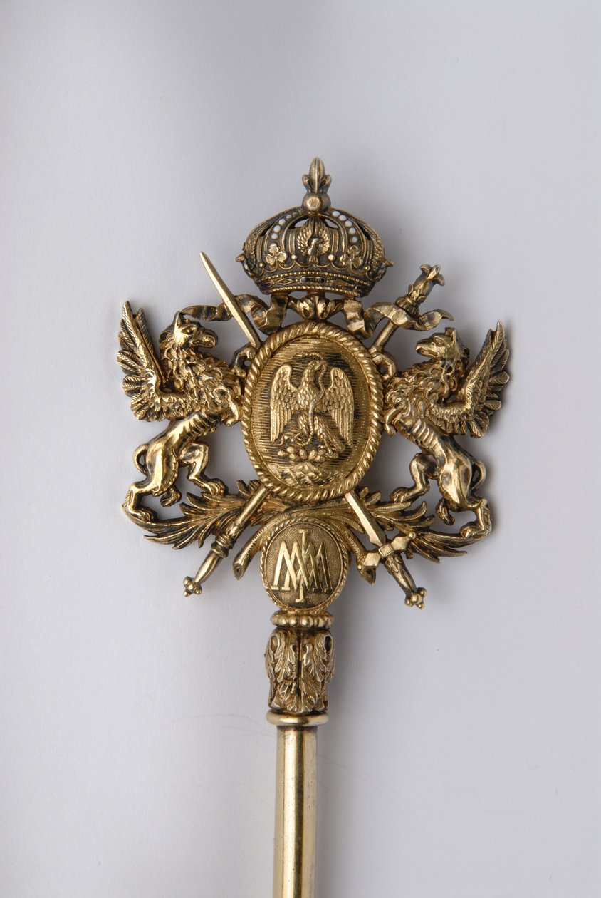 Detail of the key of Chambellan, Mexico. Period of King Maximilian I (1832-1867). av Unknown artist