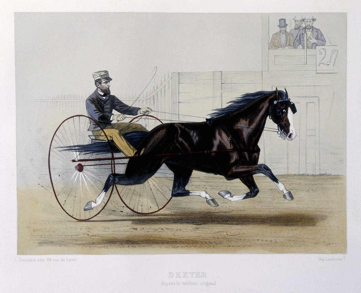 Dexter trotteur - i "" Kentauren"" av Unknown artist