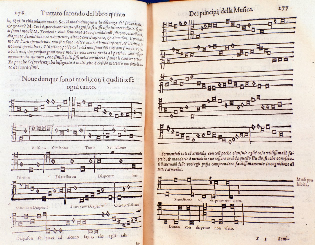 Dobbeltside fra The Philosophical Daisy av Gregor Reisch (1600) av Unknown artist