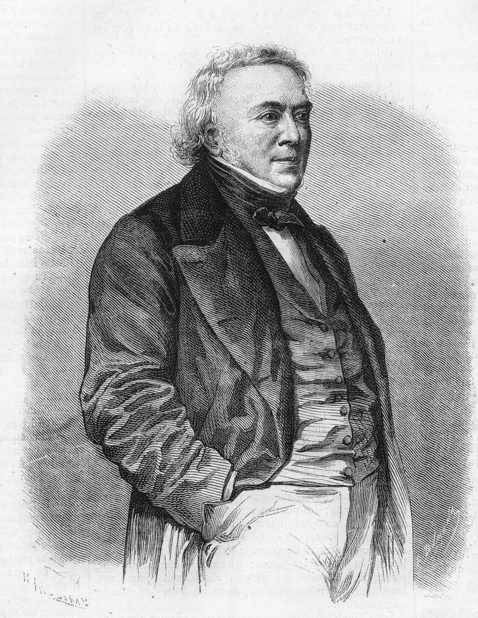 Dr. Rayer (1793-1867). av Unknown artist