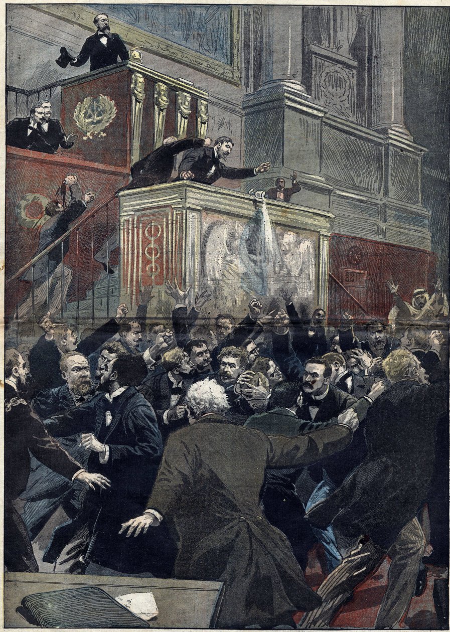 Dreyfus-sak - Deputertkammer - 22. januar av Unknown artist