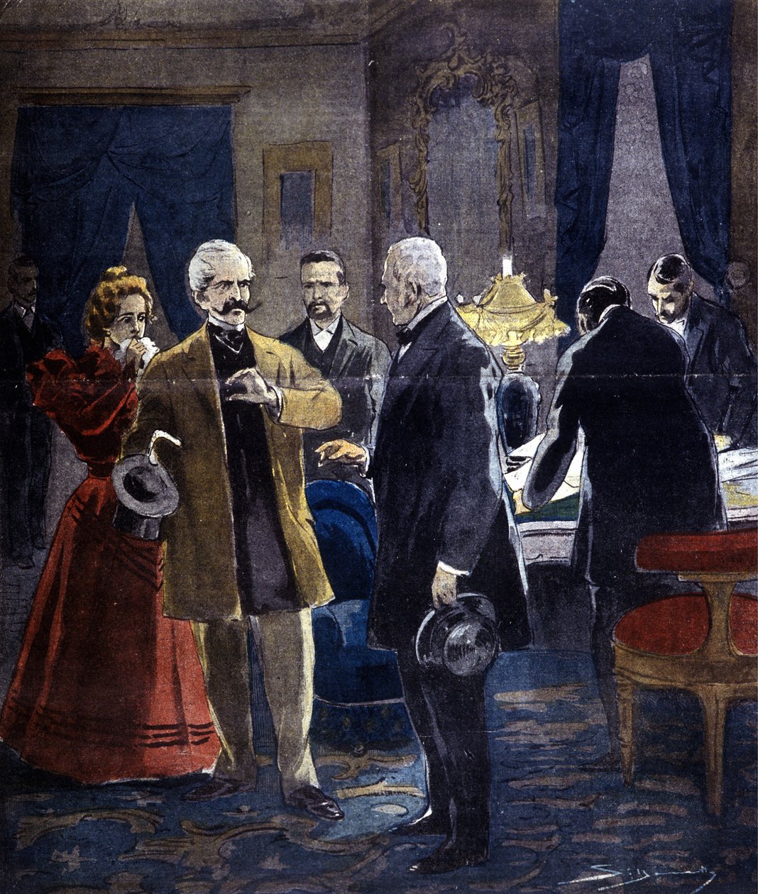 Dreyfus sak. Arrestasjonen av kommandør Esterhazy av Unknown artist