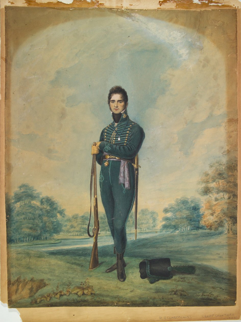 Duke of Cumberlands Sharpshooters av Unknown artist
