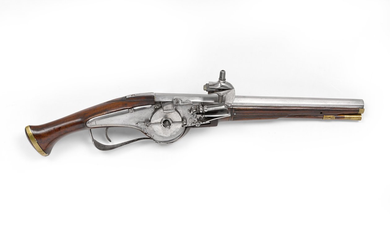 Nederlandsk eller tysk hjullåspistol, ca. 1630 (pistol, hjullås) av Unknown artist