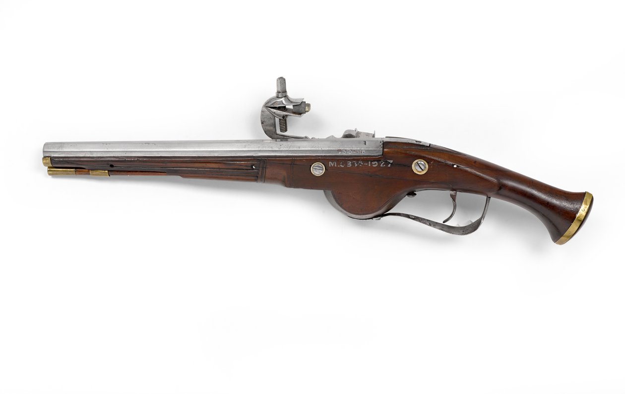 Nederlandsk eller tysk hjullåspistol, ca. 1630 (pistol, hjullås) av Unknown artist
