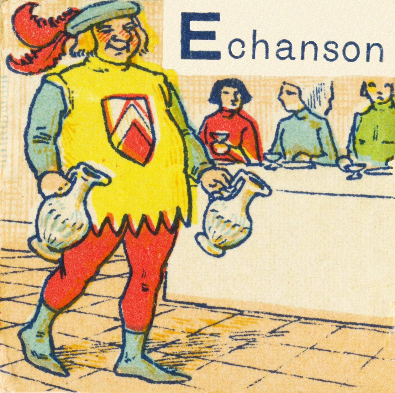 E som Echanson av Unknown artist