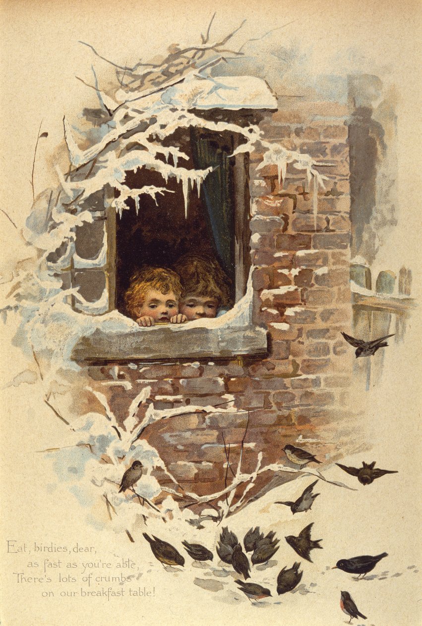 Spis fugler kjære så fort du kan, ca. 1895 av Unknown