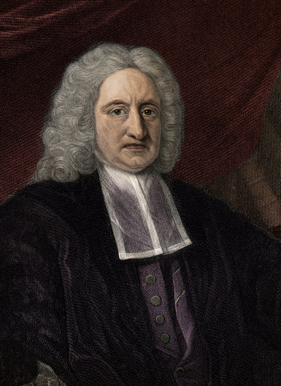 Edmond (Edmund) Halley av Unknown artist