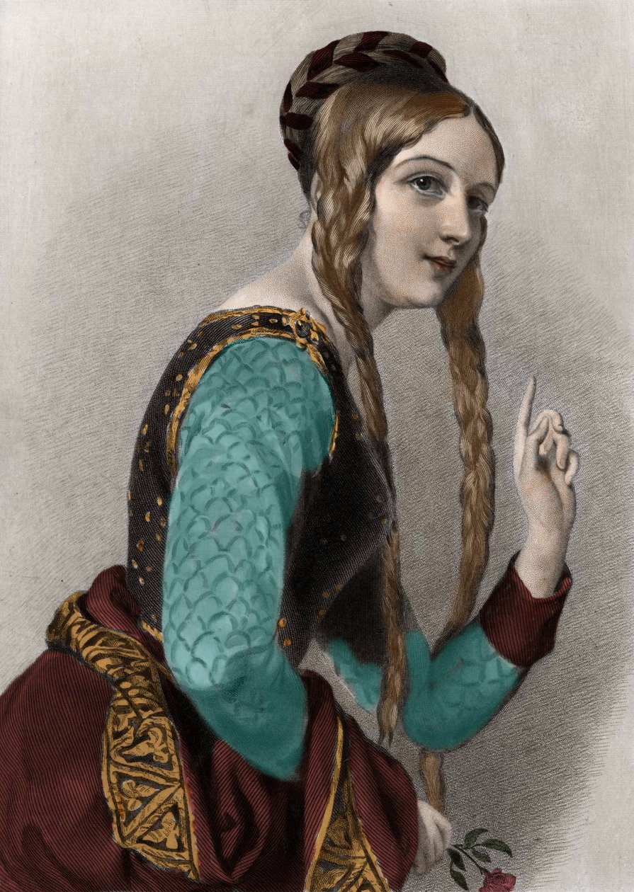 Eleanor av Aquitaine - Alienor d"Aquitaine av Unknown