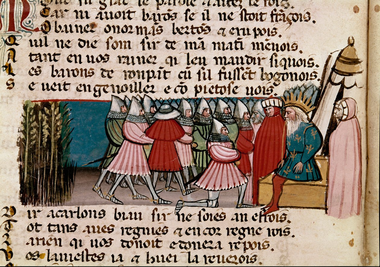 Innreise til Spania (miniatyr av Unknown artist