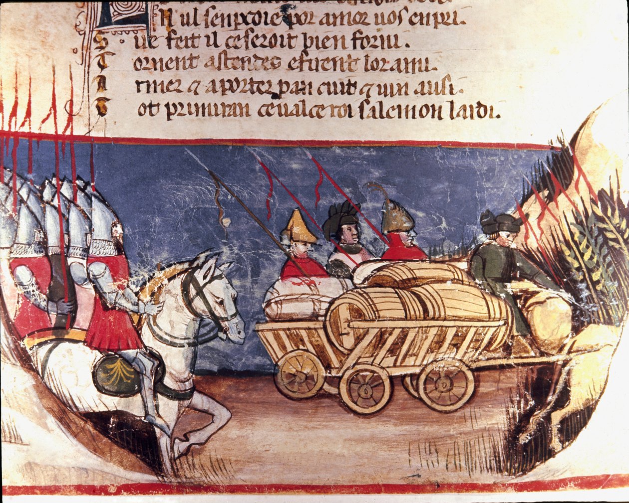 Innreise til Spania (miniatyr av Unknown artist