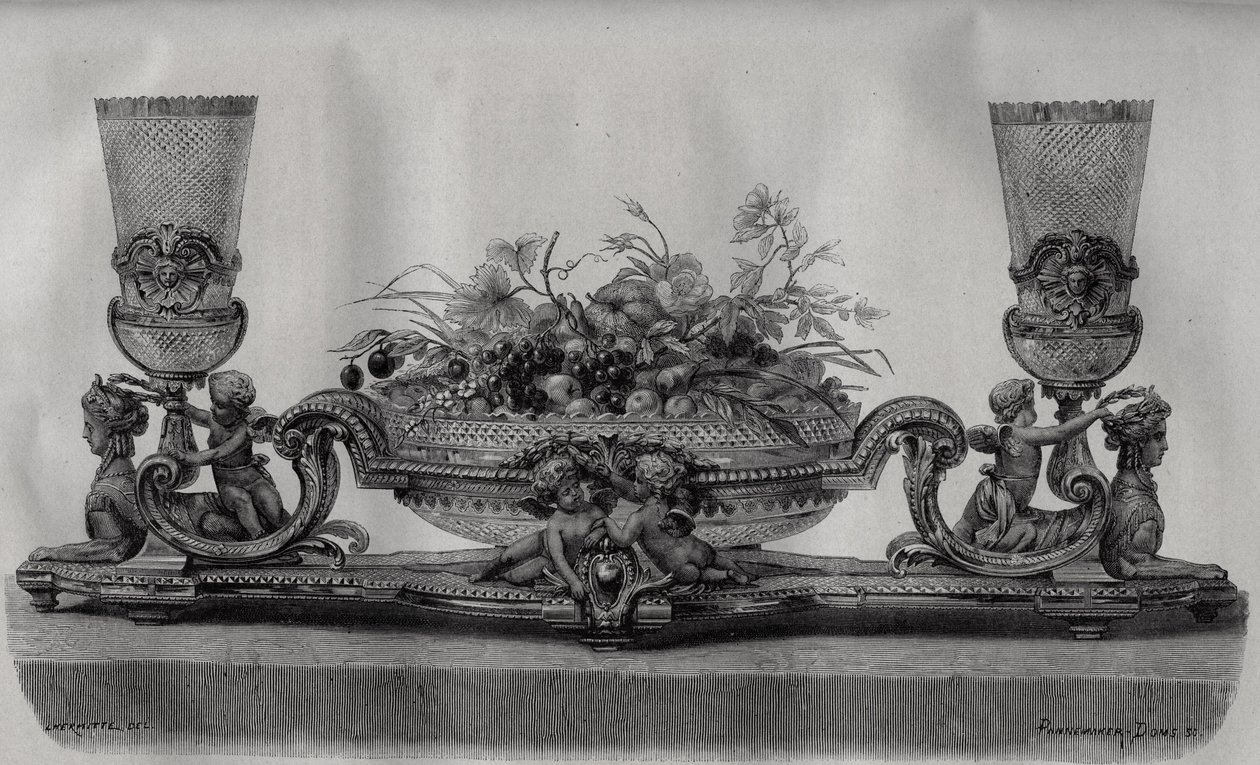Especially in crystal from the Baccarat factory - - engraving in 