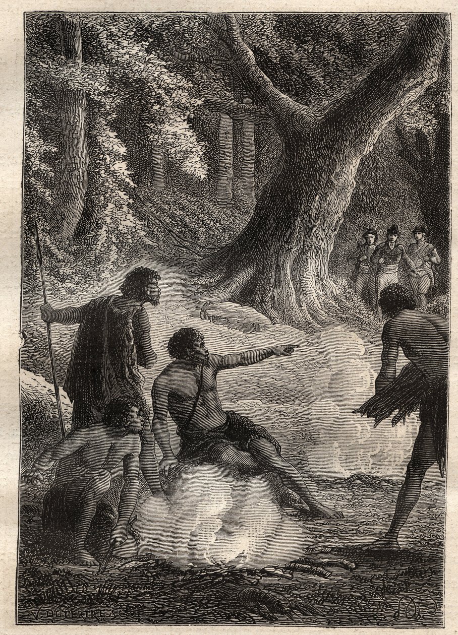 Ekspedisjon av Antoine Bruny (Bruni) d