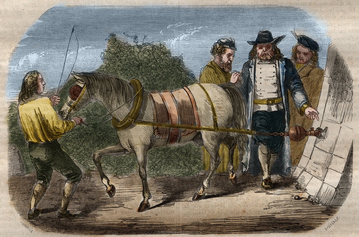 Erfaring med Otto von Guericke (Otto de Guericke av Unknown artist