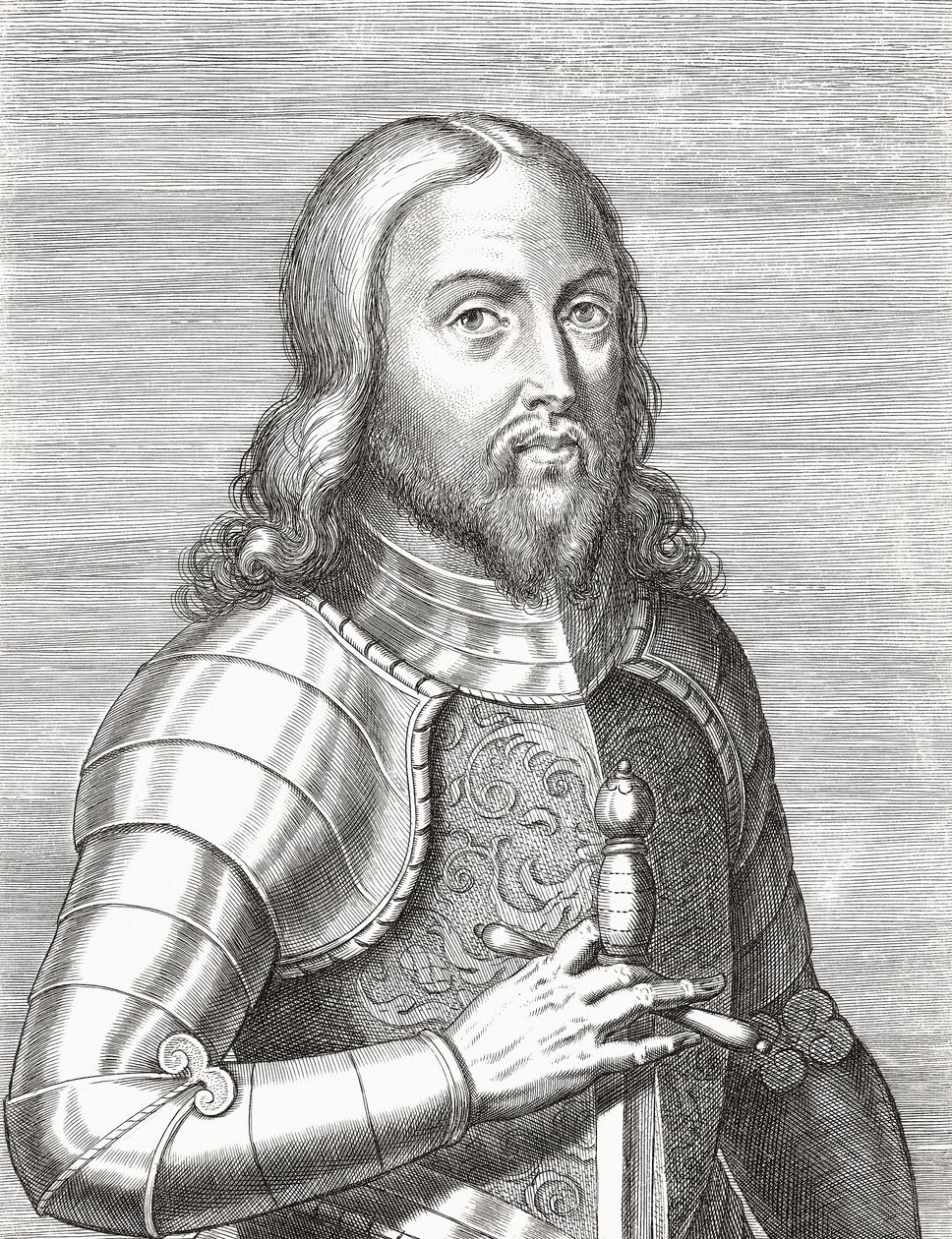 Ferdinand den hellige prins av Portugal. Portrett. av Unknown artist