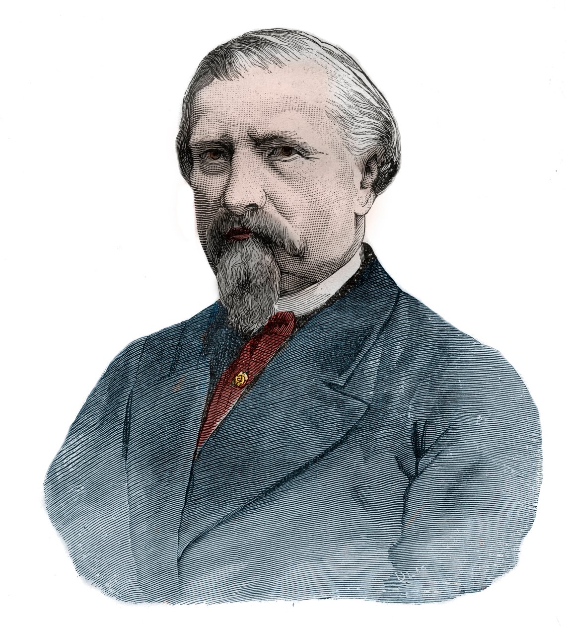 Friedrich Wilhelm Kucken 1810-1882 tysk komponist og dirigent. av Unknown artist