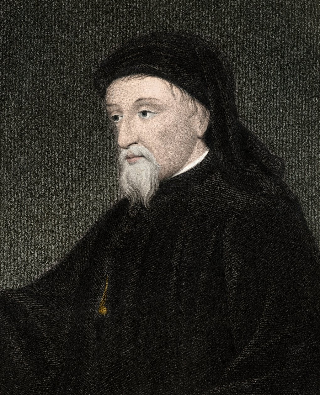 Geoffrey Chaucer av Unknown artist