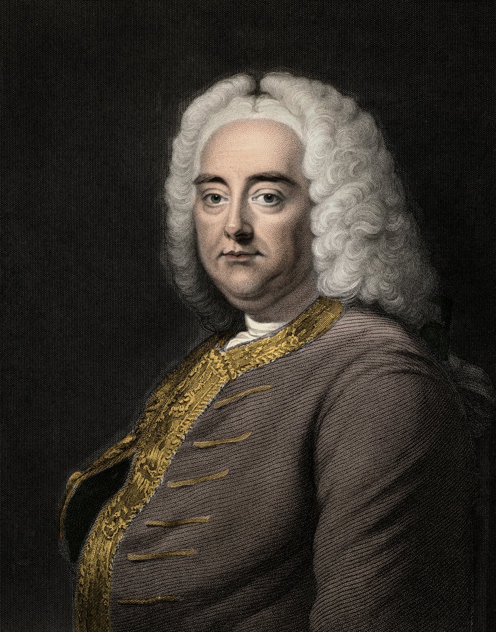 George Frideric Handel (George Frederick Handel, Georg Friedrich Handel) av Unknown artist