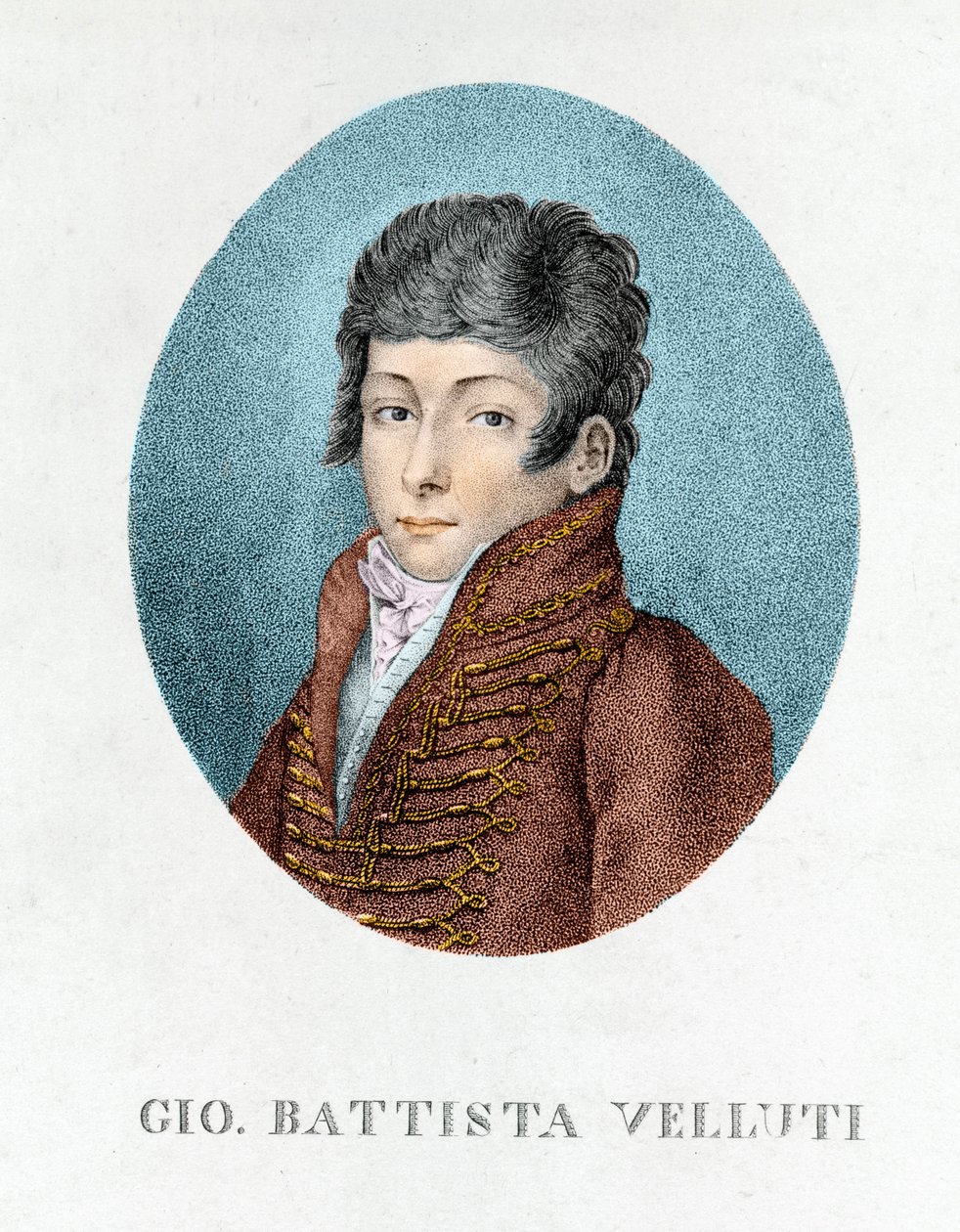 Giovanni Battista Velluti (1781-1861), siste kastratopera. av Unknown artist