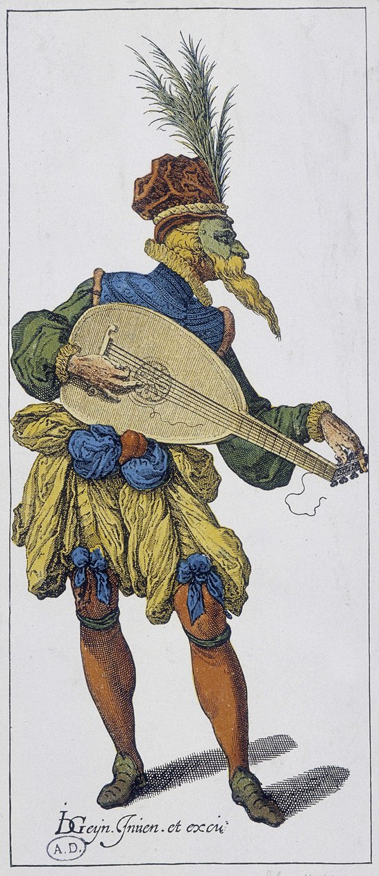 Gitarspiller av Unknown artist