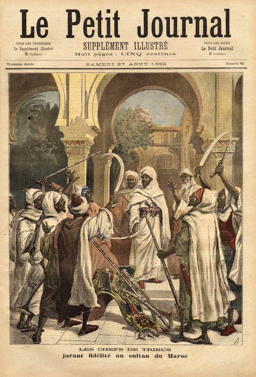 Hassan I ( Moulay Hassan av Unknown artist