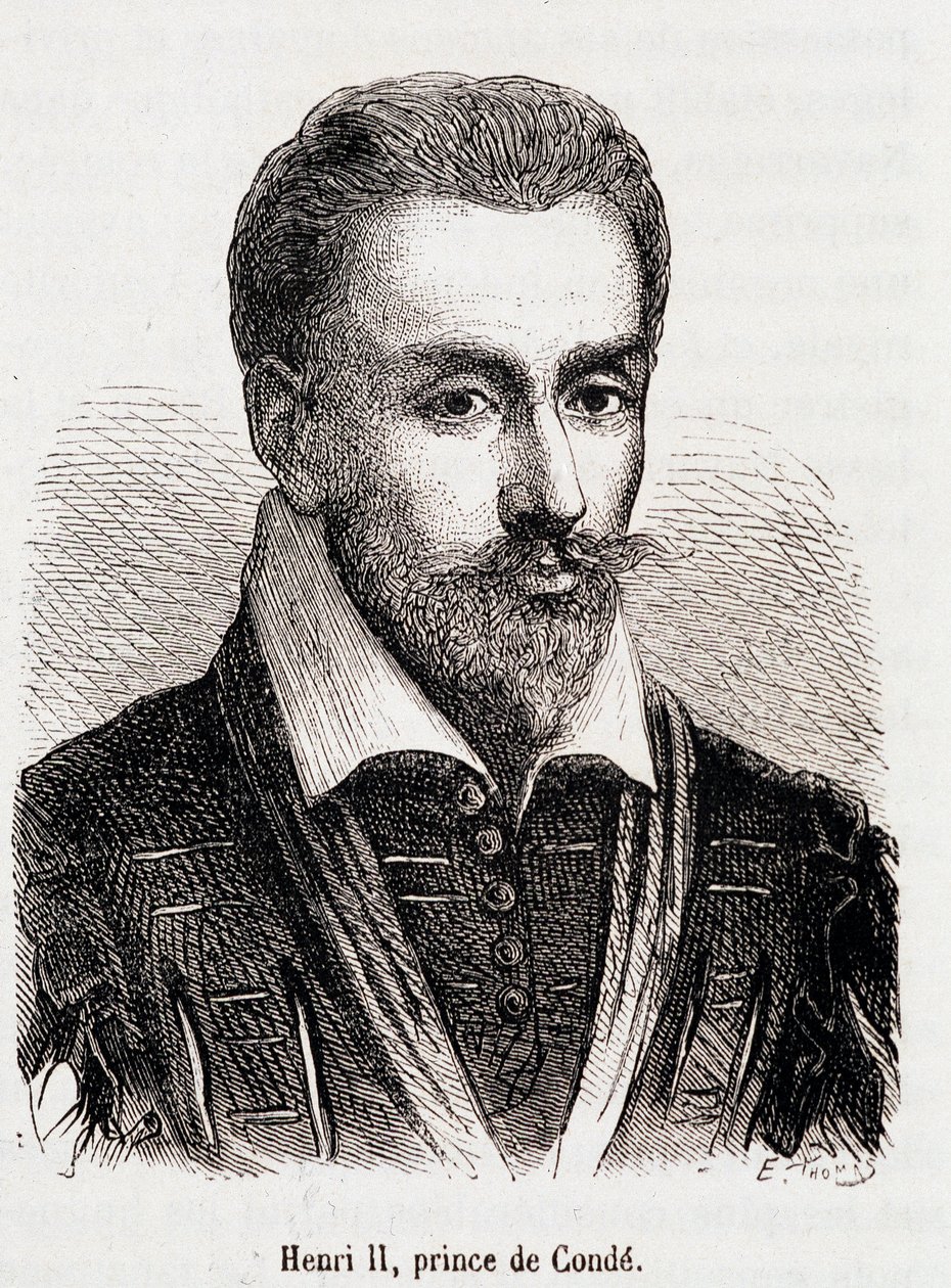 Henrik II av Bourbon (1588 - 1646) Prins av Conde. av Unknown artist