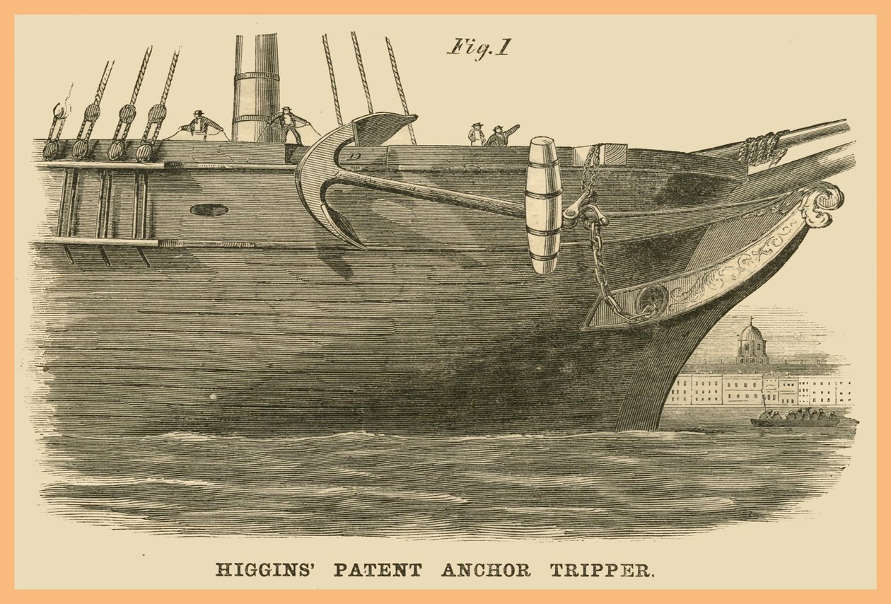 Higgins patentankertripper av Unknown Artist