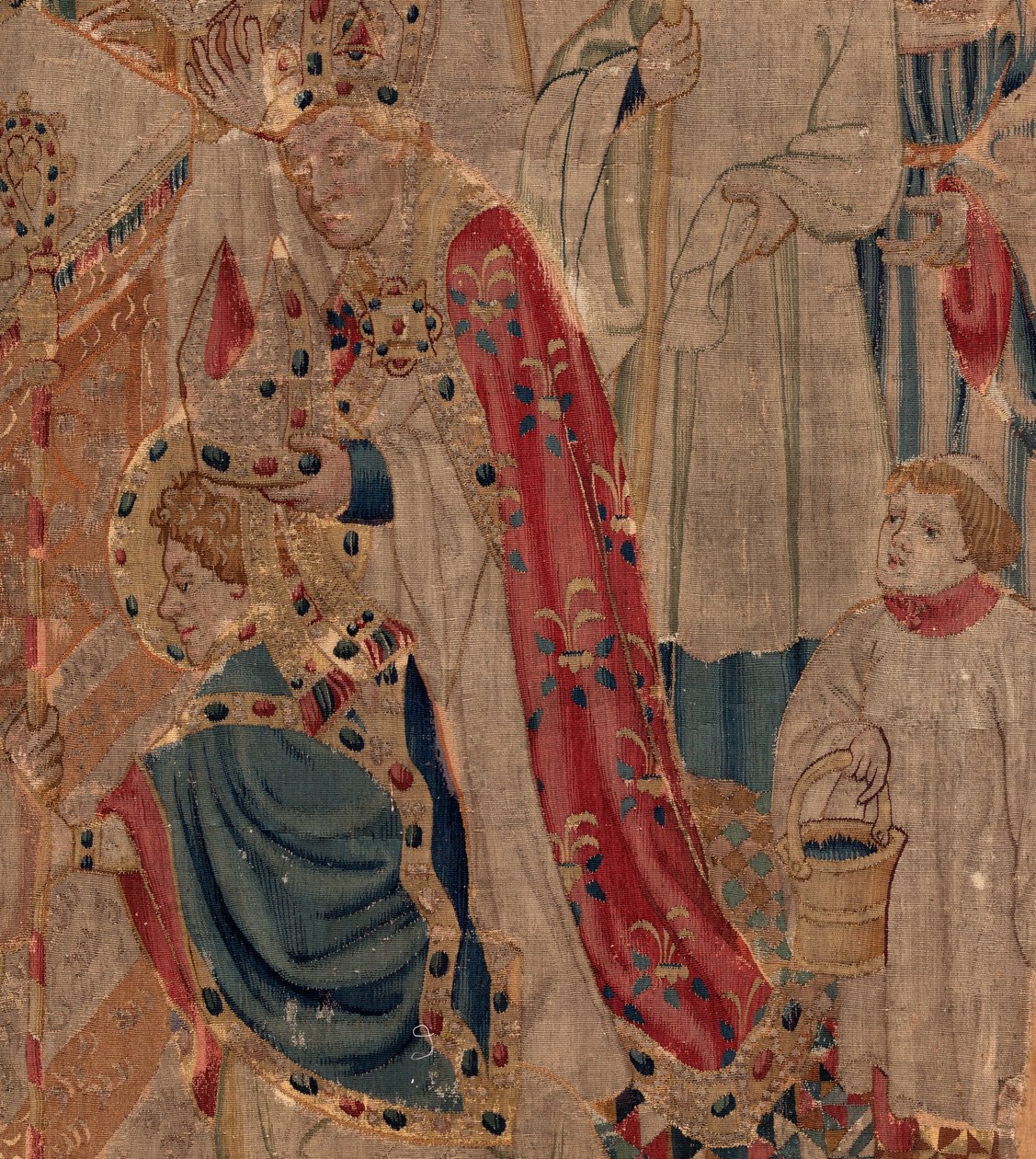 Historien om Saint Piat og Saint Eleuthère, Scene 10: Saint Eleuthère er hellig som biskop (D