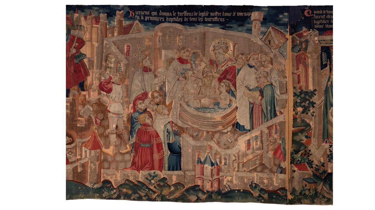 Historien om Saint Piat og Saint Eleuthère, scene 6 av Unknown artist