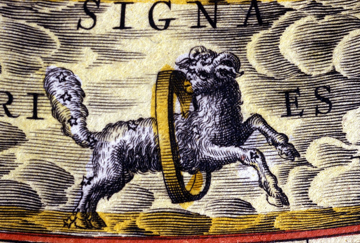 Horoskop: dyrekretsens tegn, Væren. av Unknown artist