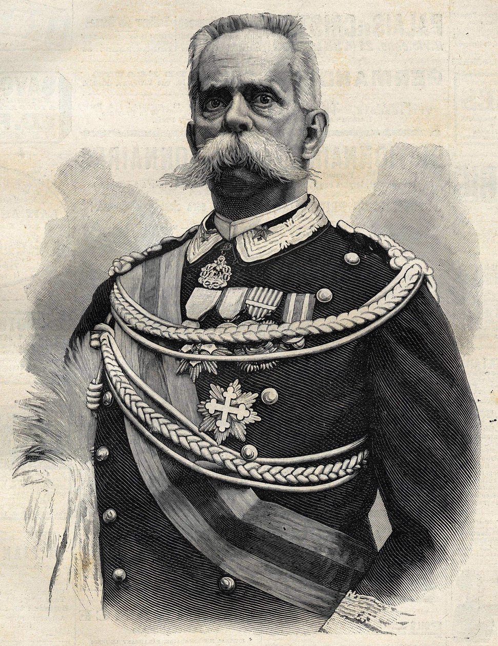 Humbert I (1844-1900), konge av Italia. av Unknown artist